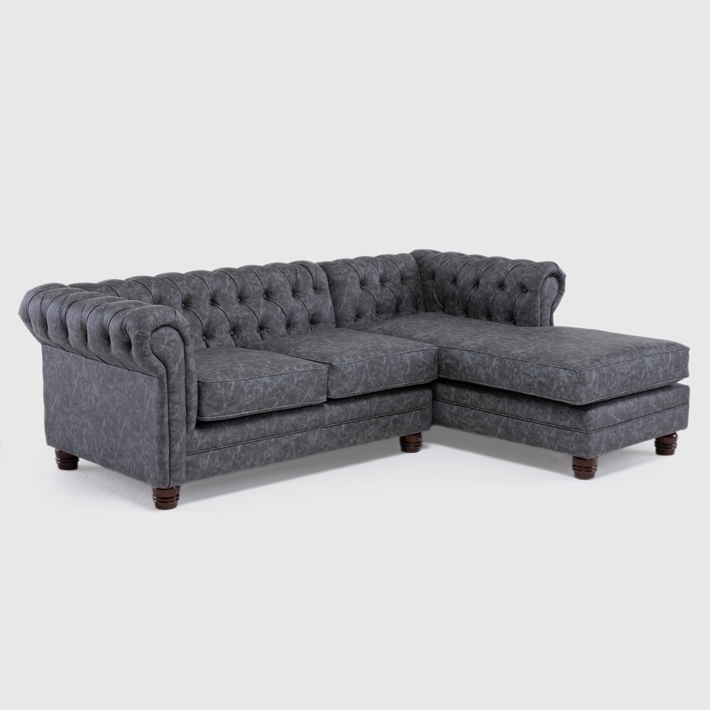 Seccional Chesterfield Skin Derecho
