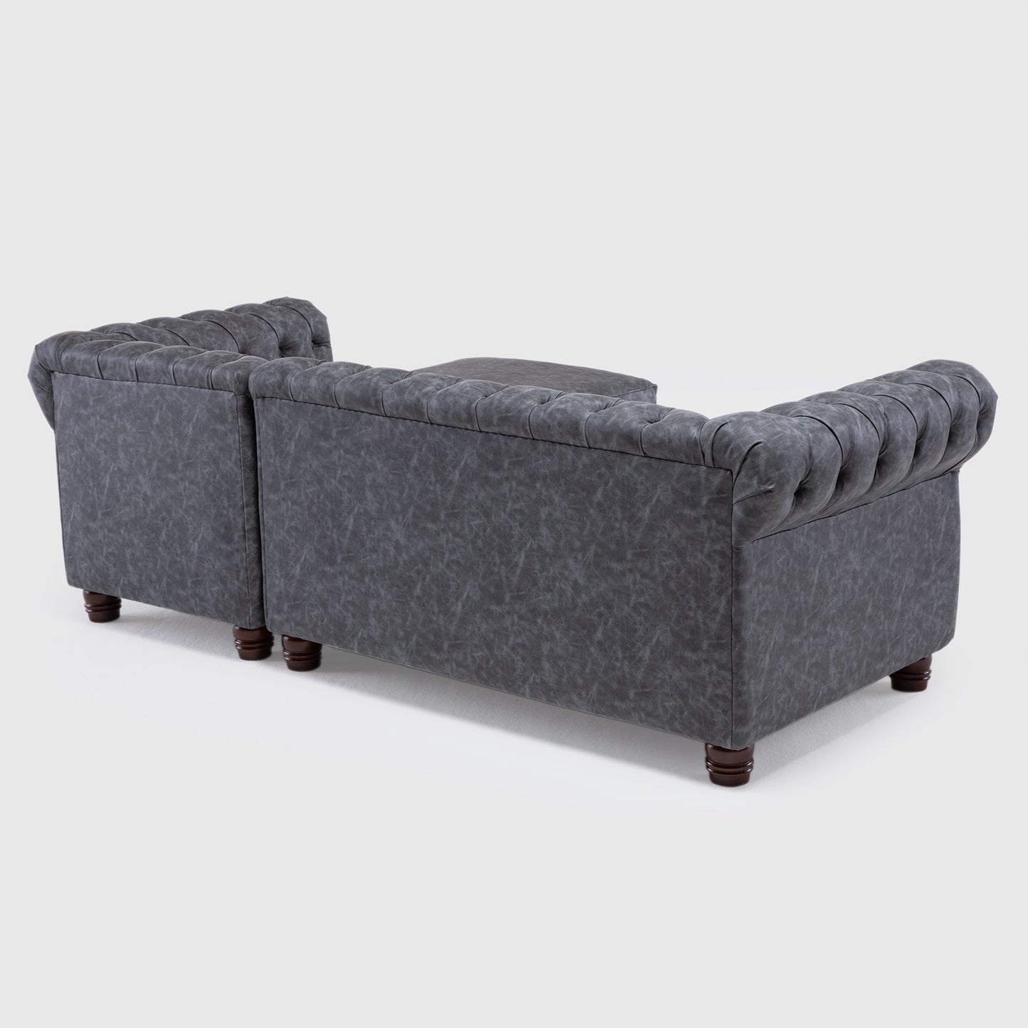 Seccional Chesterfield Skin Derecho