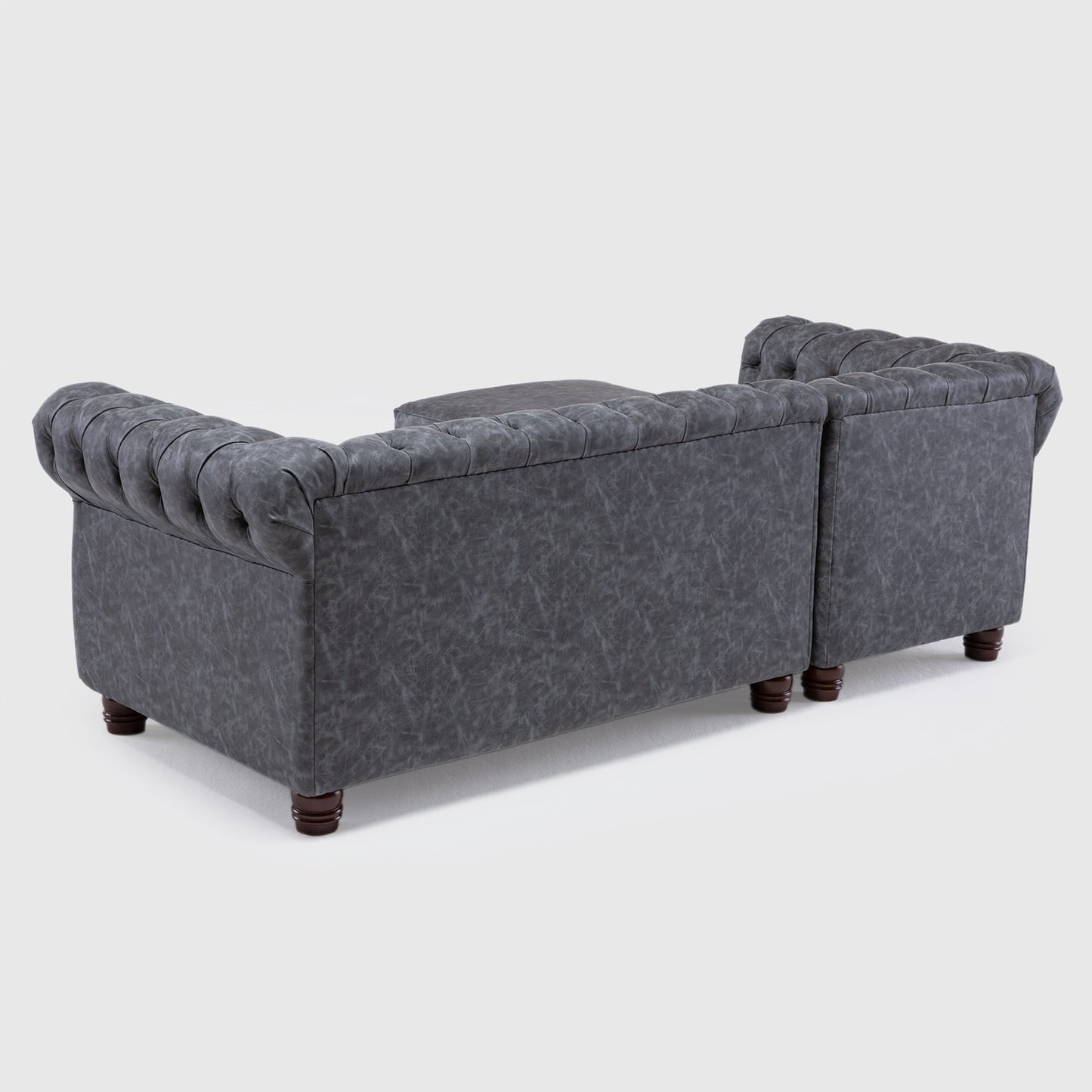 Seccional Chesterfield Skin Izquierdo