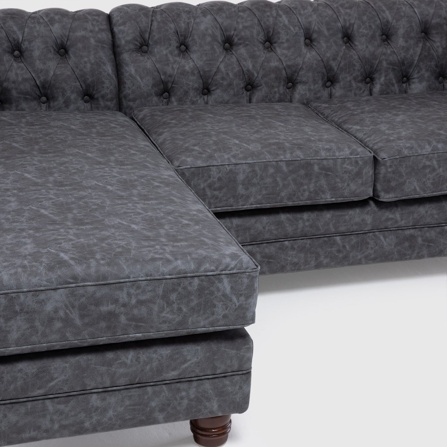 Seccional Chesterfield Skin Izquierdo