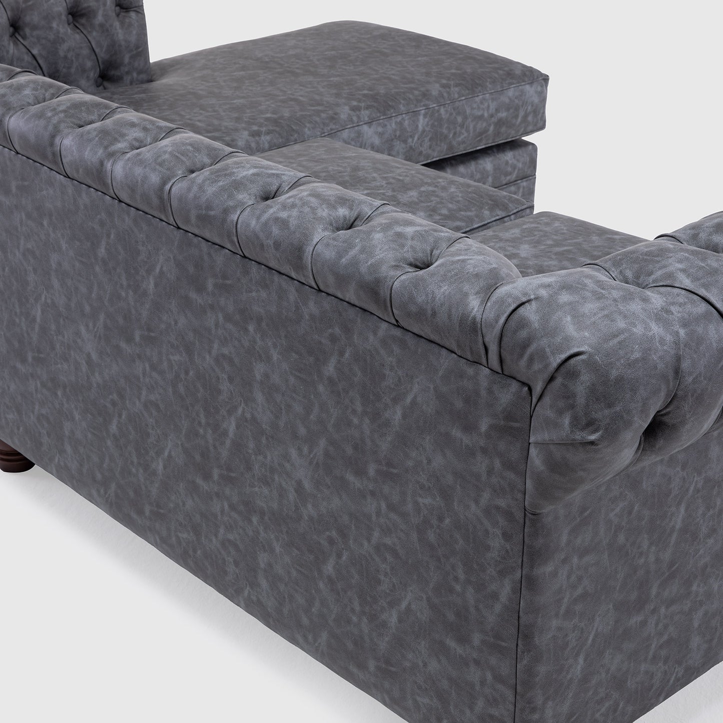Seccional Chesterfield Skin Derecho