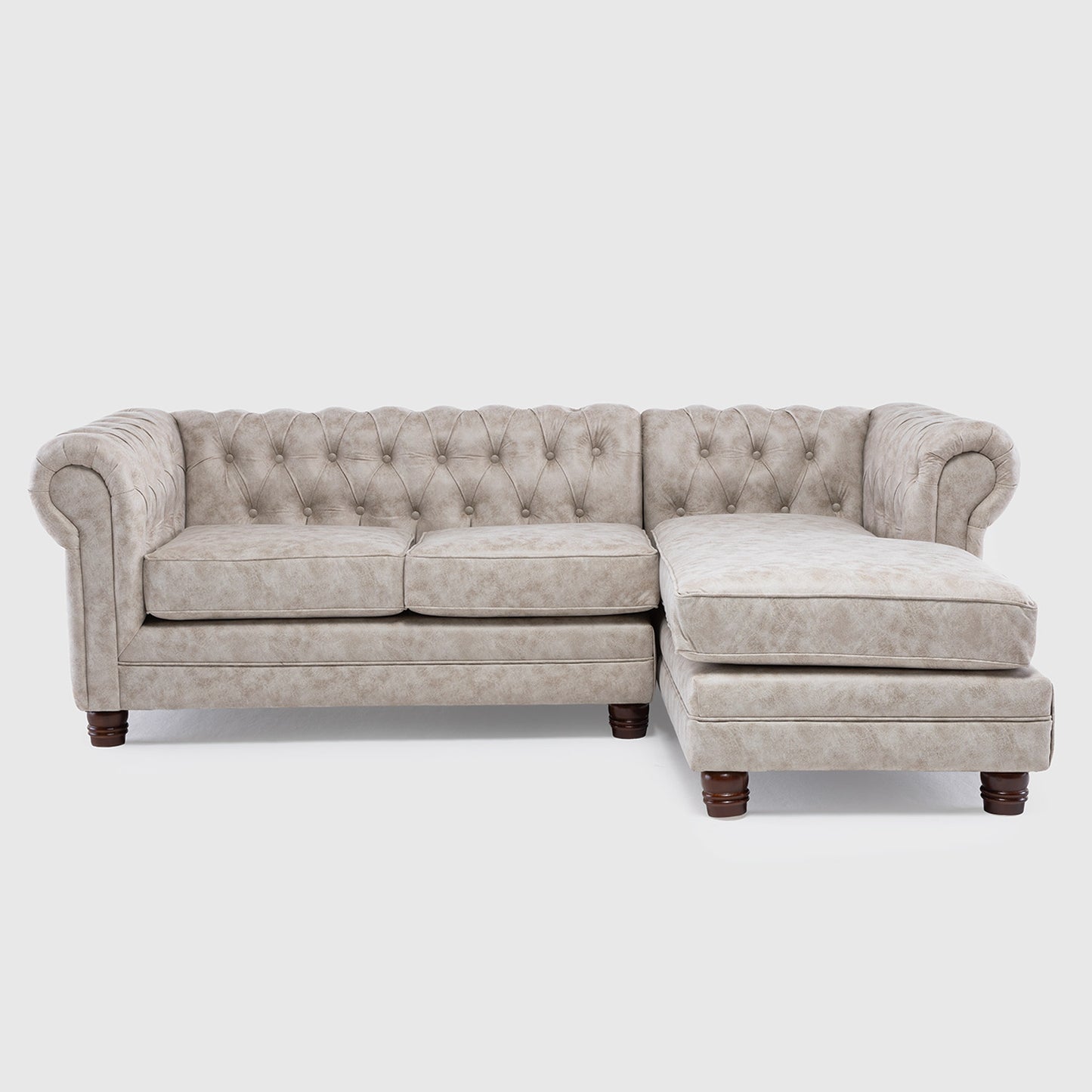 Seccional Chesterfield Skin Derecho