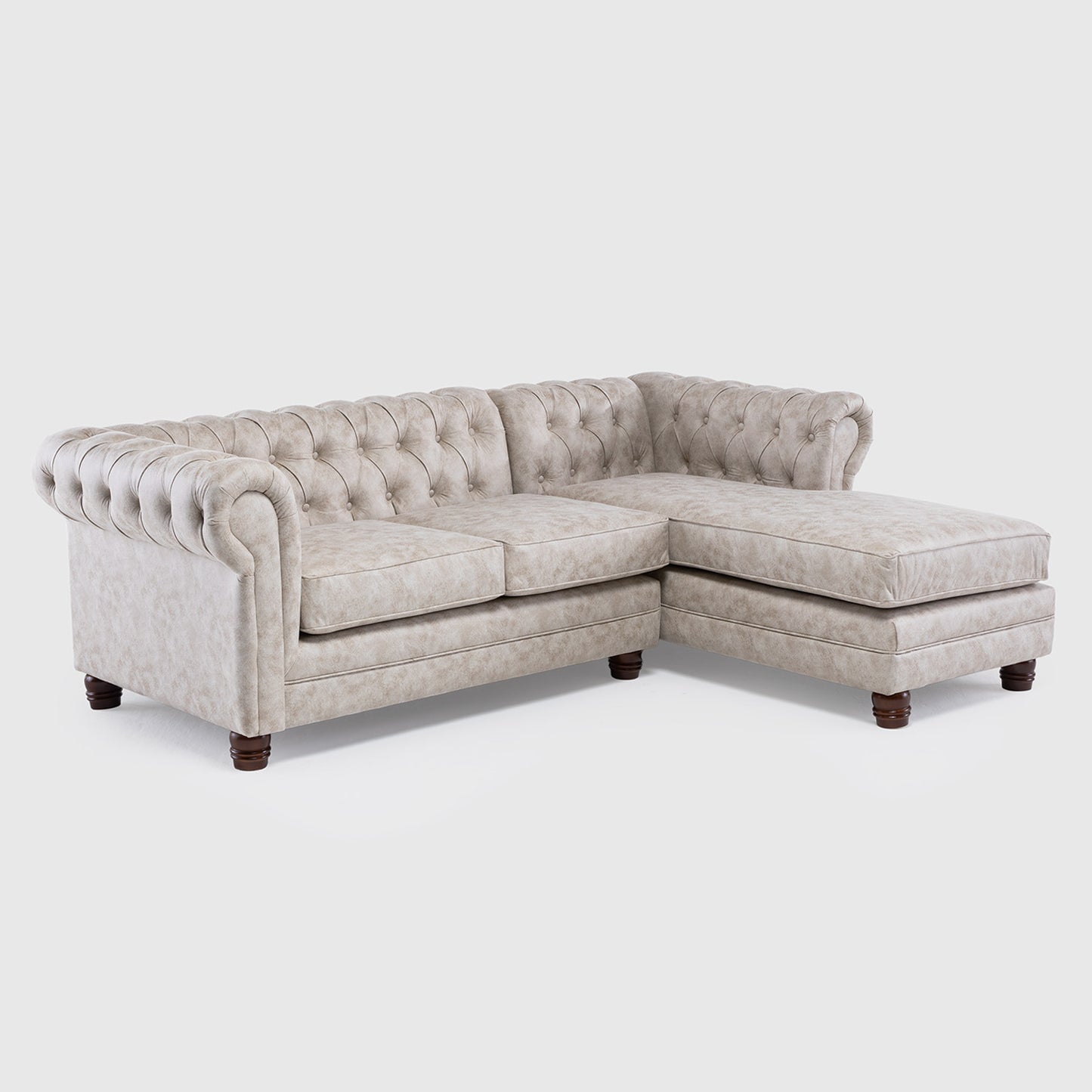 Seccional Chesterfield Skin Derecho