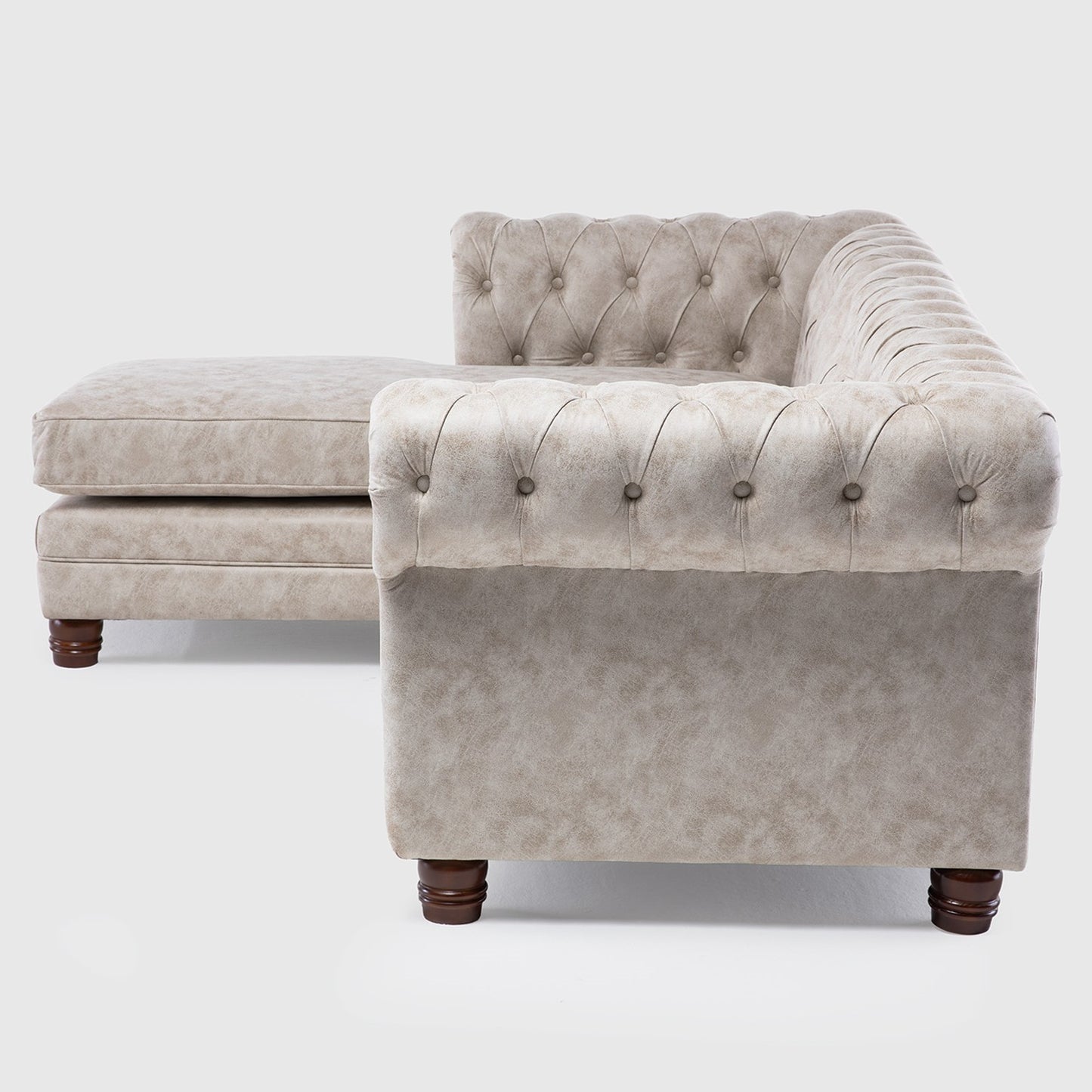 Seccional Chesterfield Skin Izquierdo