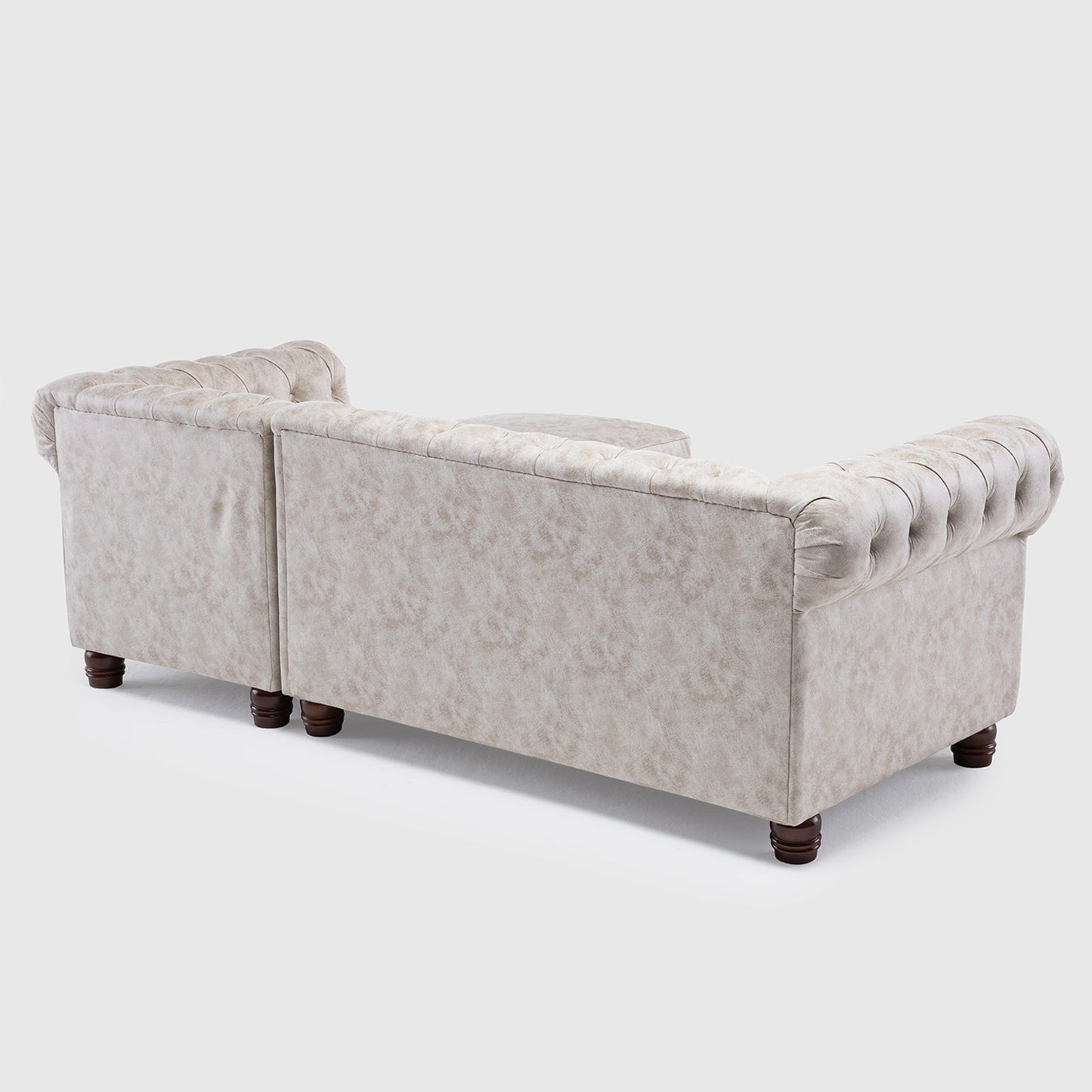 Seccional Chesterfield Skin Derecho