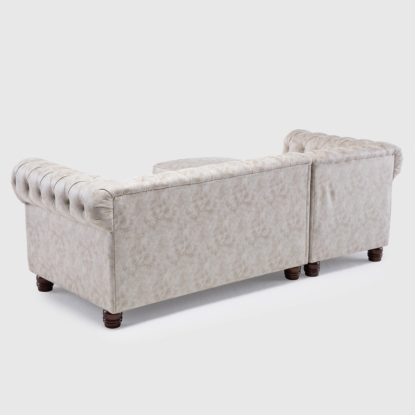 Seccional Chesterfield Skin Izquierdo