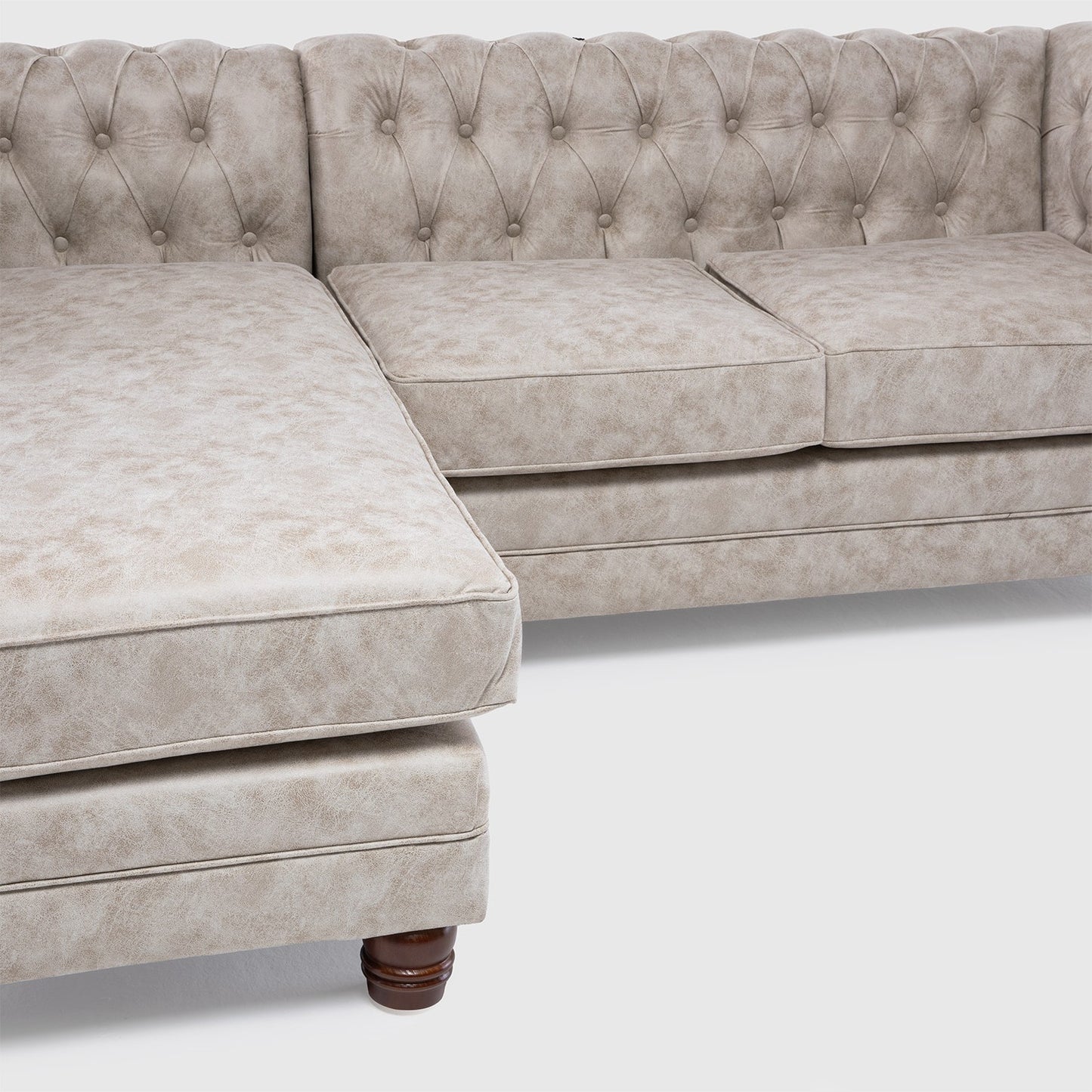 Seccional Chesterfield Skin Izquierdo