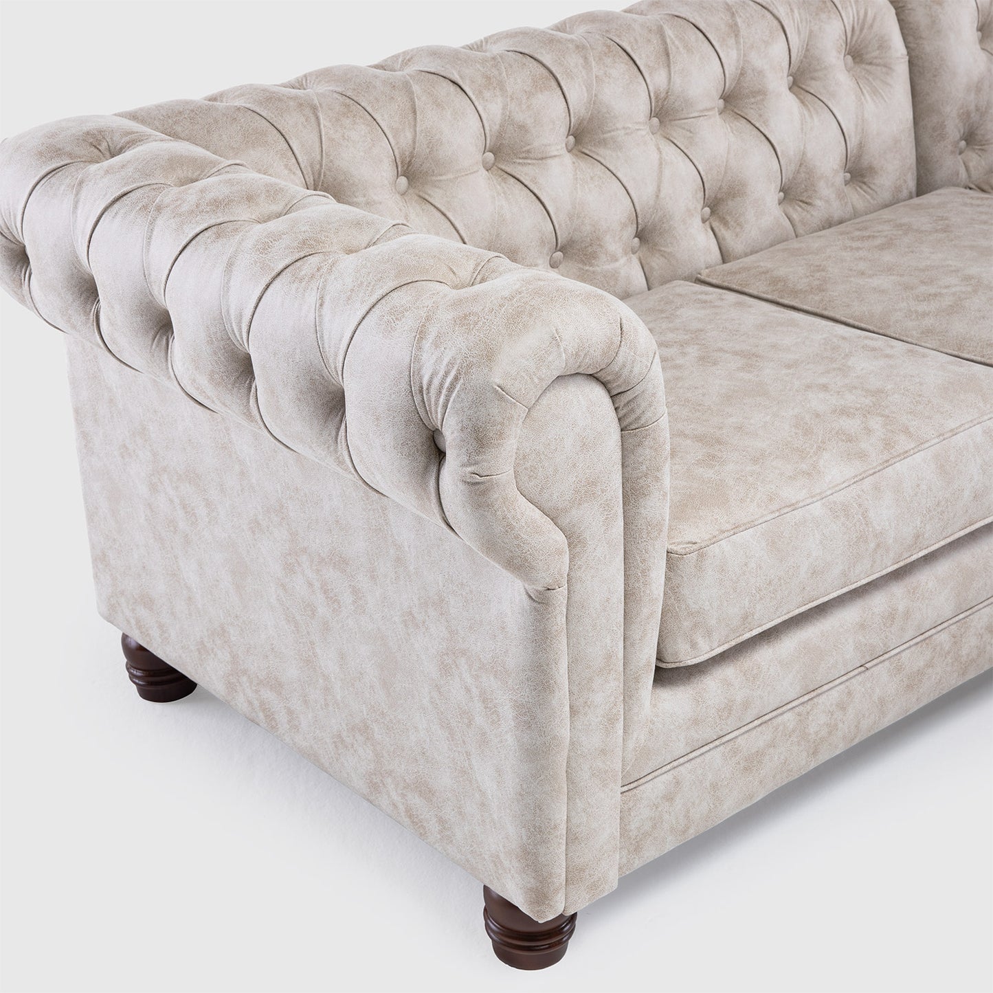 Seccional Chesterfield Skin Derecho