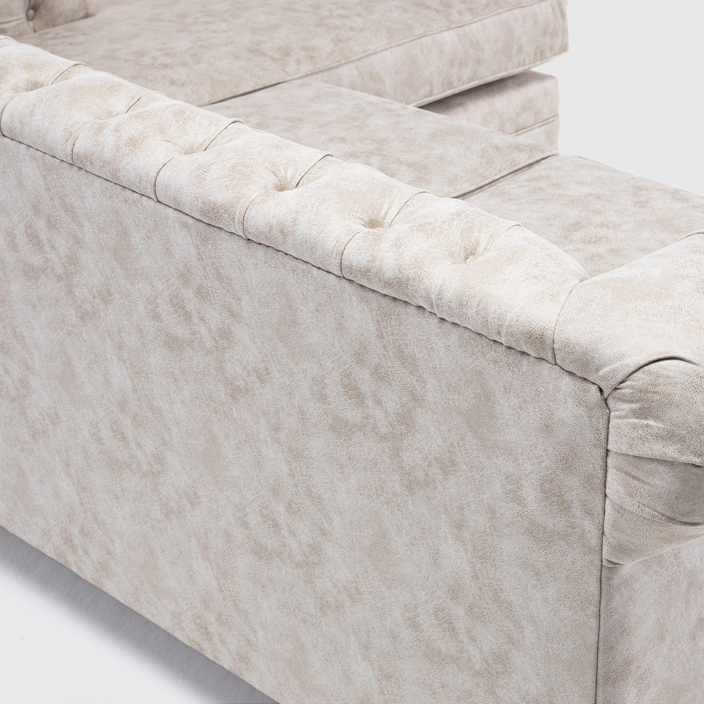 Seccional Chesterfield Skin Derecho