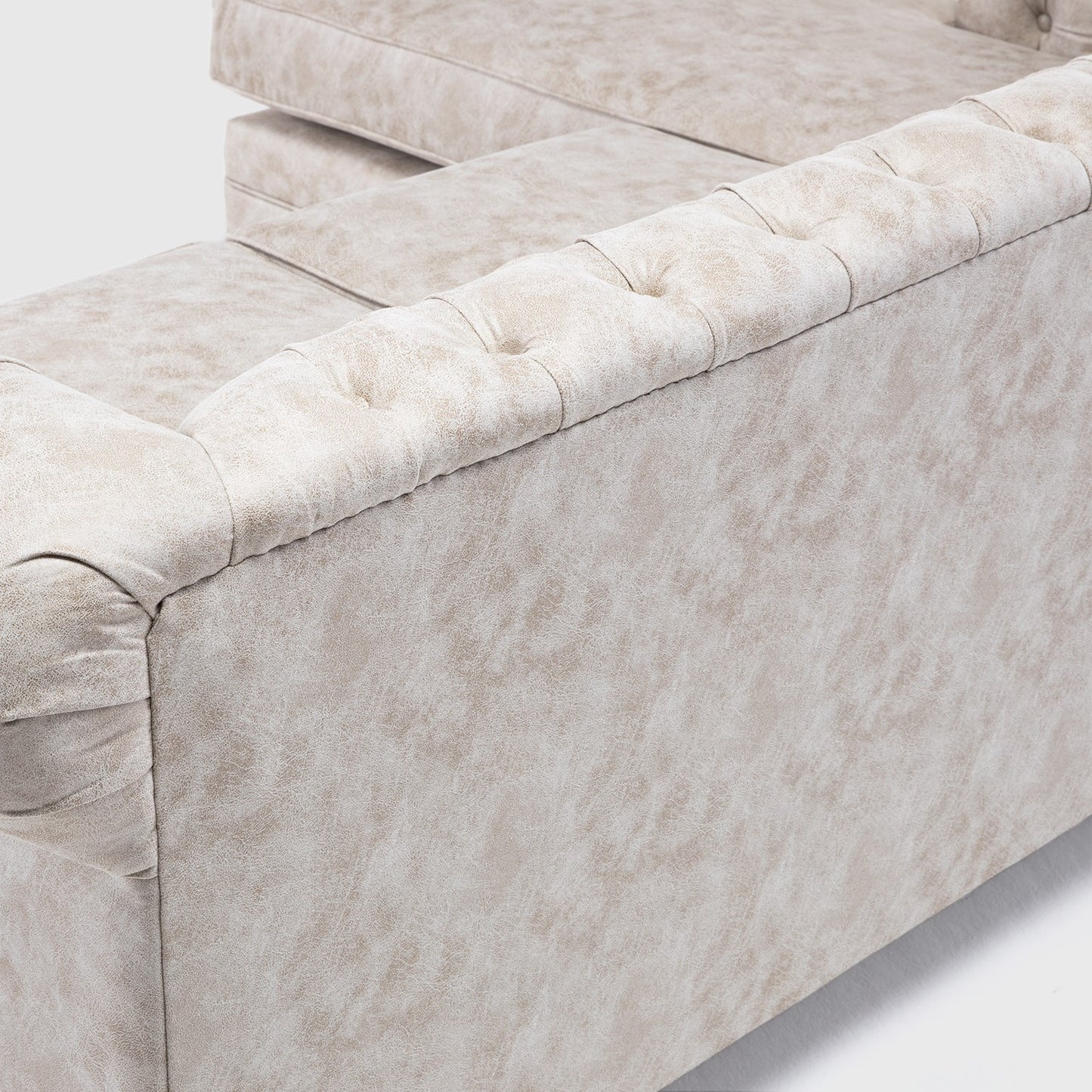 Seccional Chesterfield Skin Izquierdo