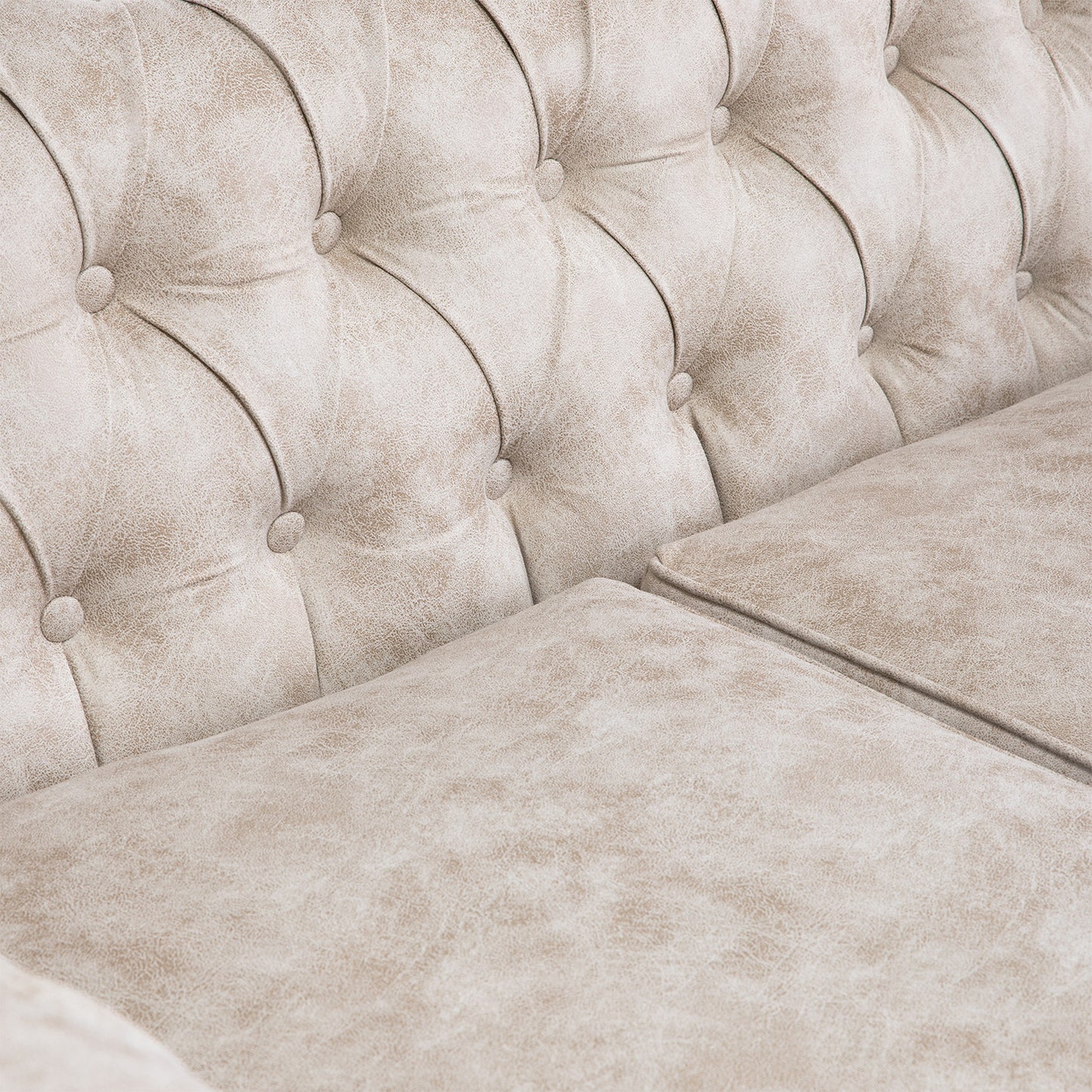 Seccional Chesterfield Skin Derecho