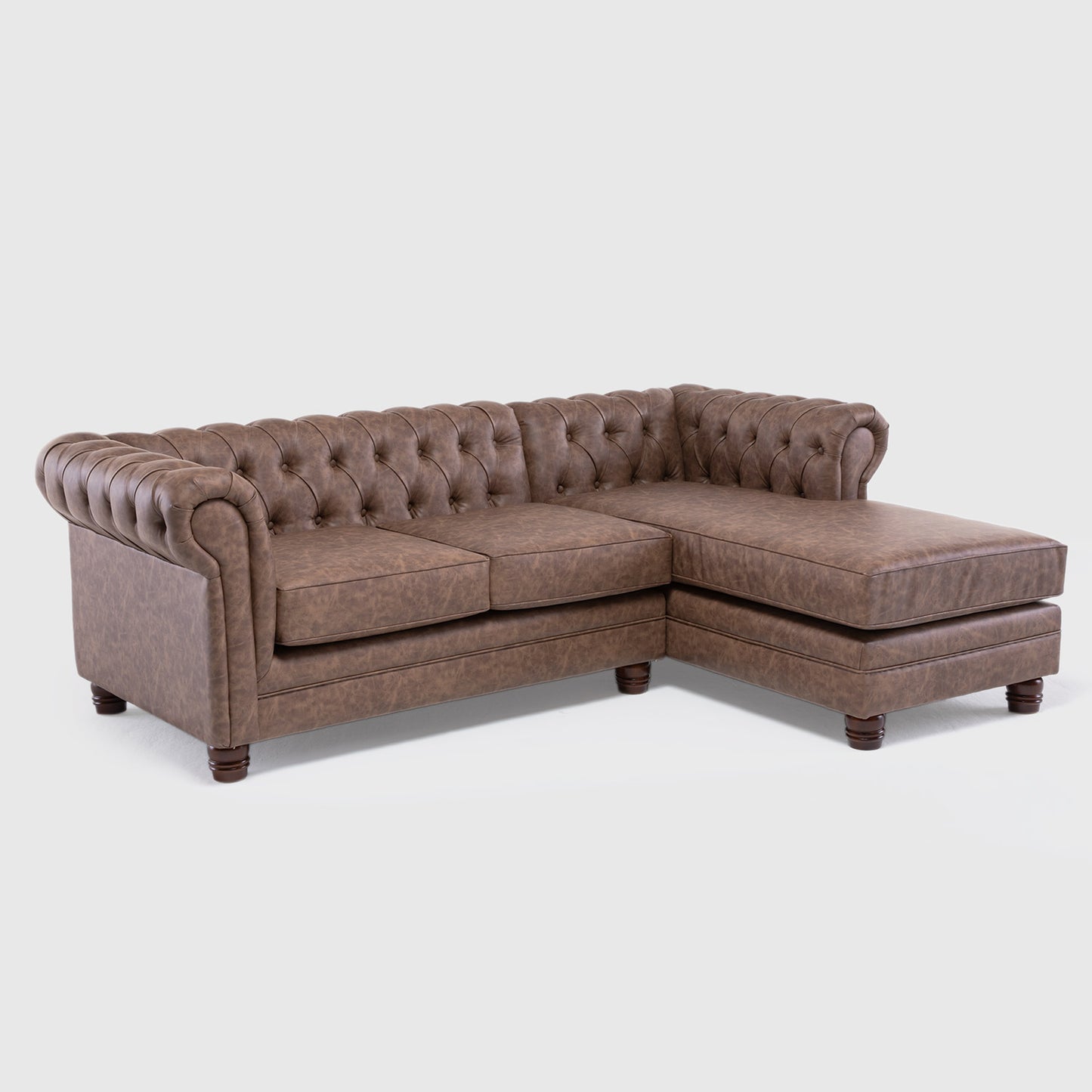 Seccional Chesterfield Skin Derecho