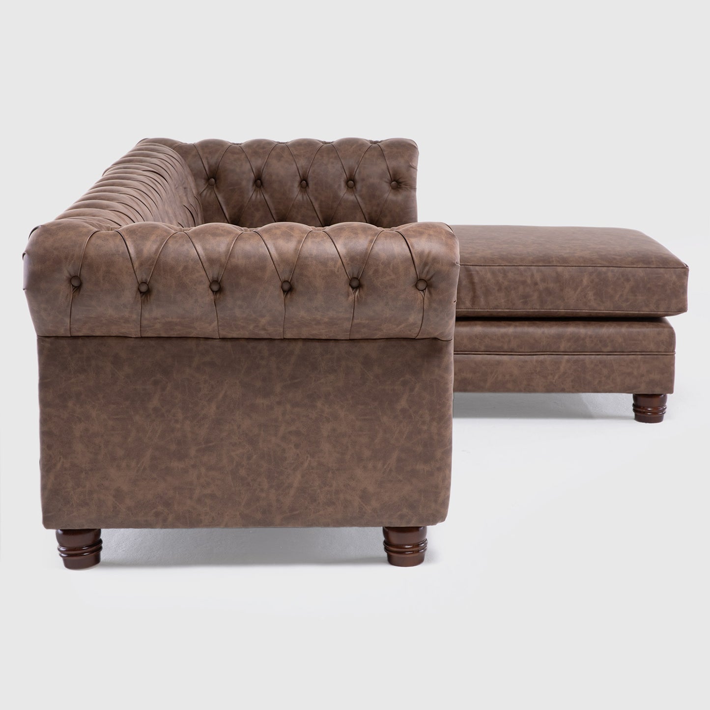 Seccional Chesterfield Skin Derecho