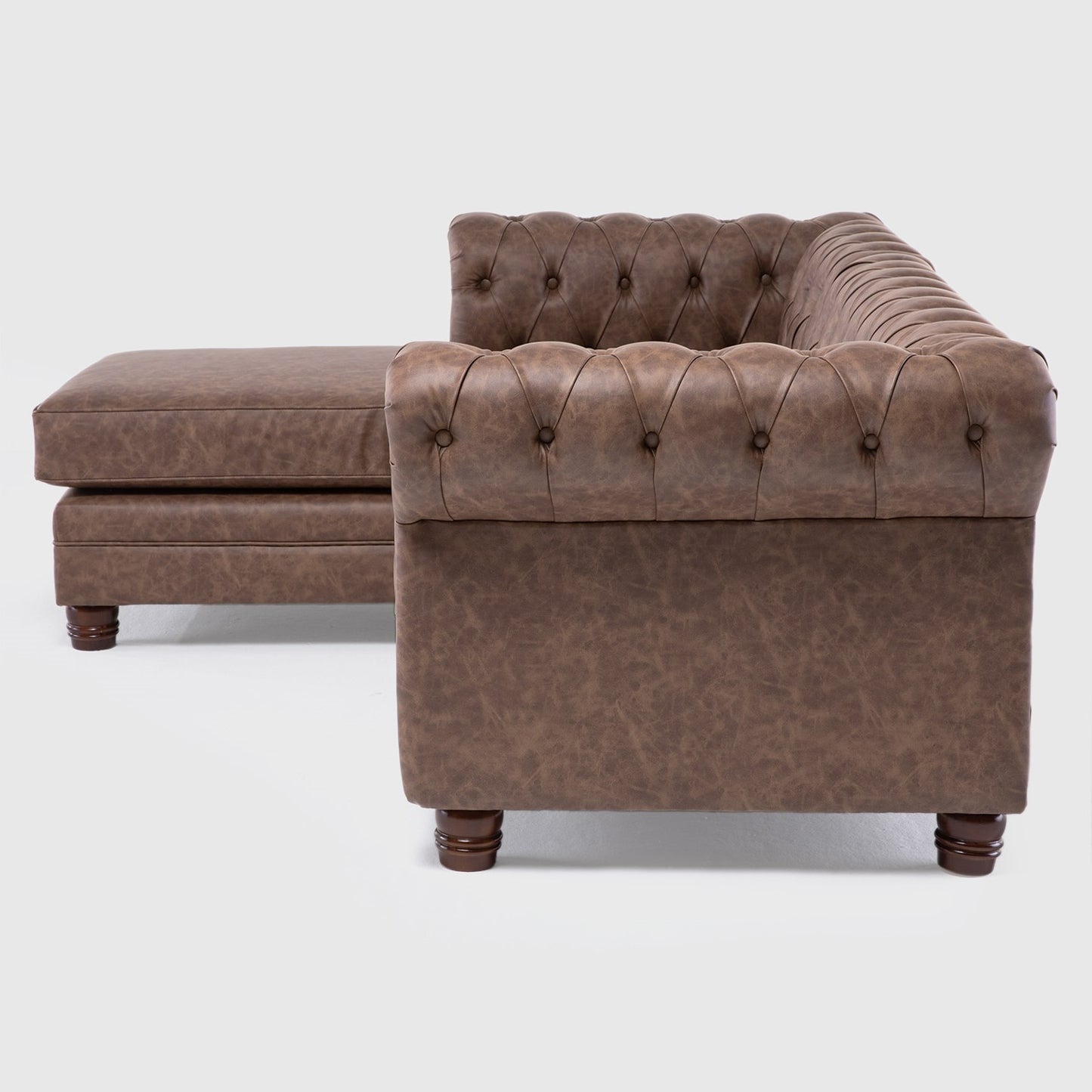 Seccional Chesterfield Skin Izquierdo