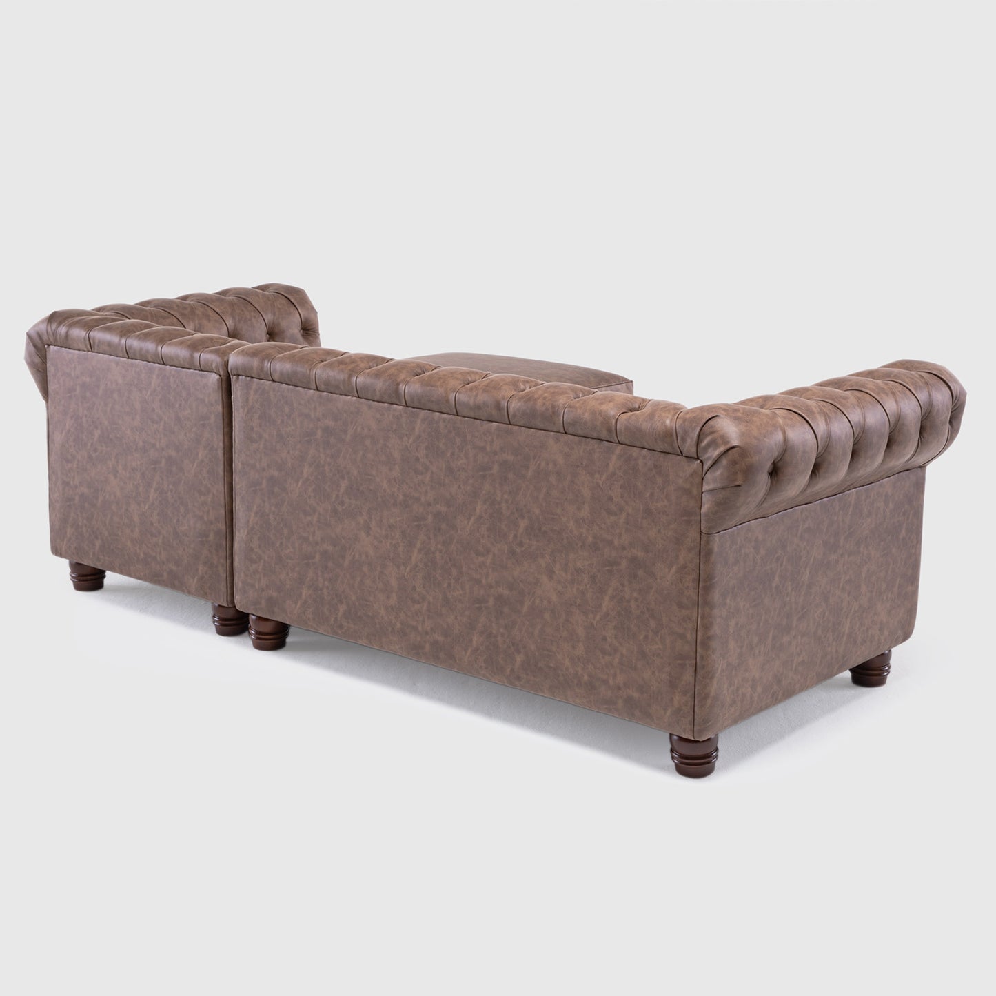 Seccional Chesterfield Skin Derecho