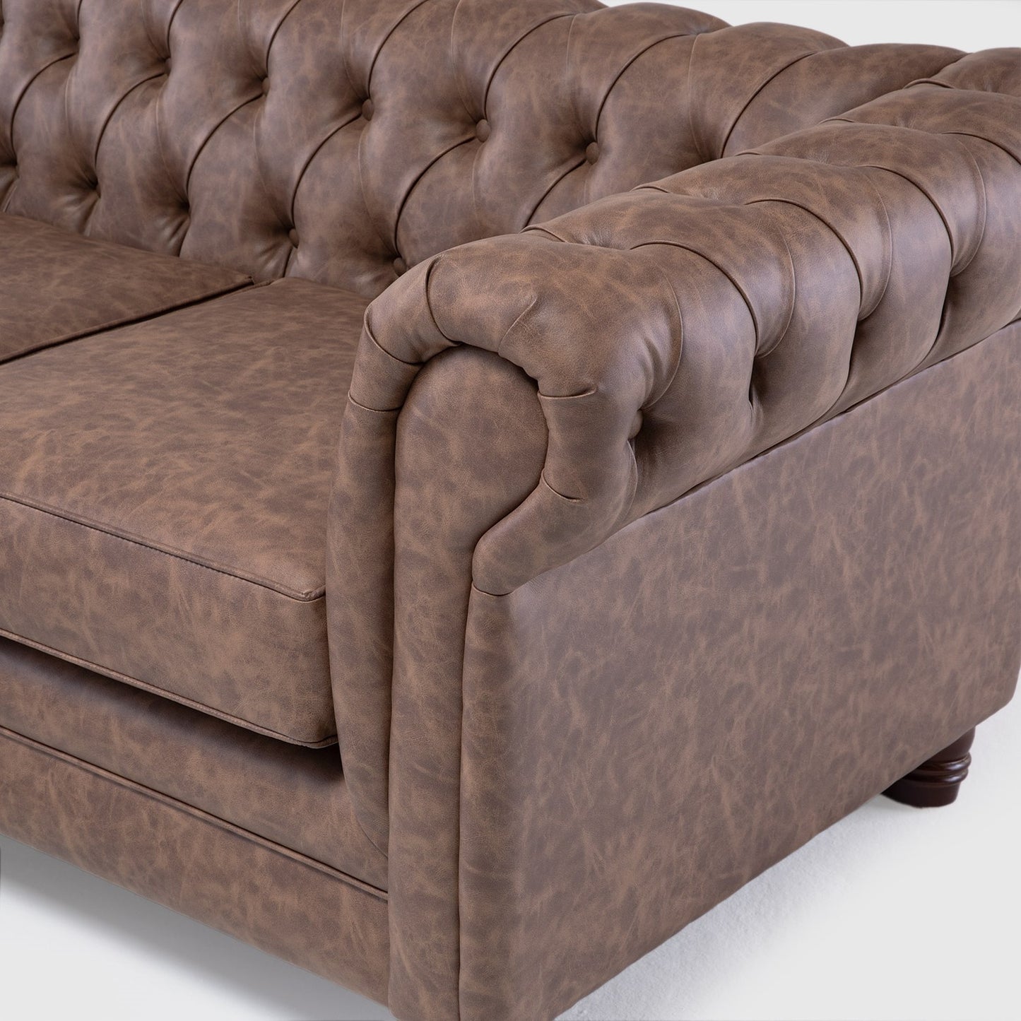 Seccional Chesterfield Skin Izquierdo