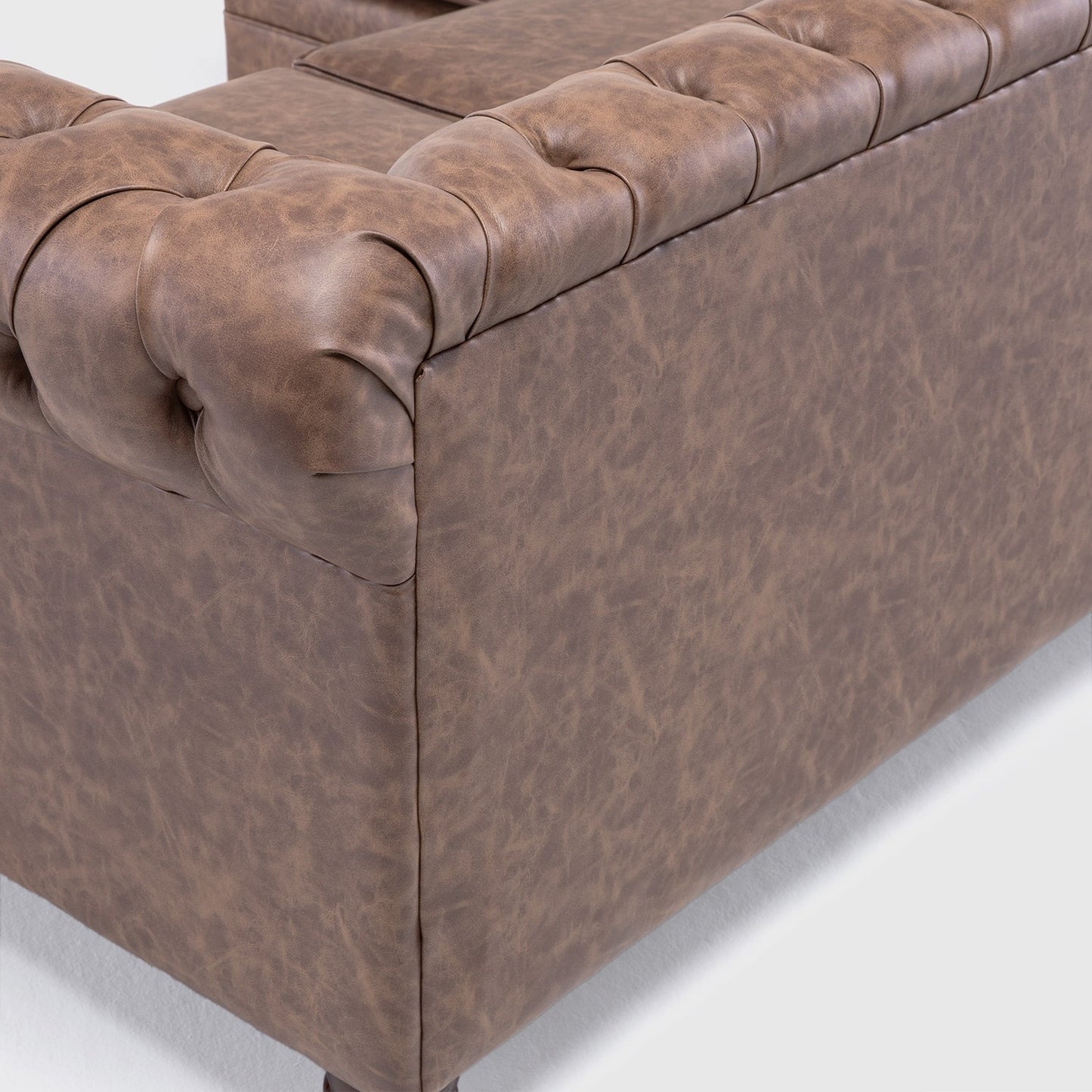Seccional Chesterfield Skin Izquierdo