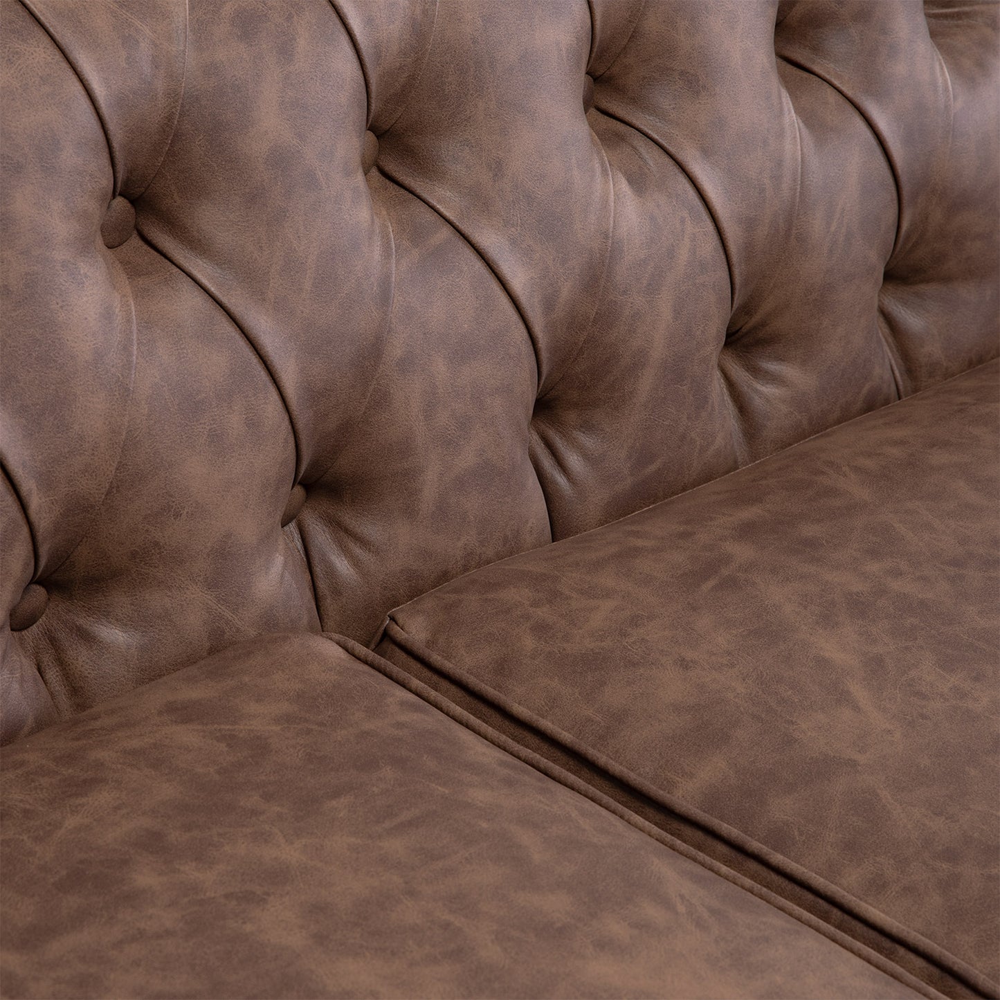 Seccional Chesterfield Skin Derecho