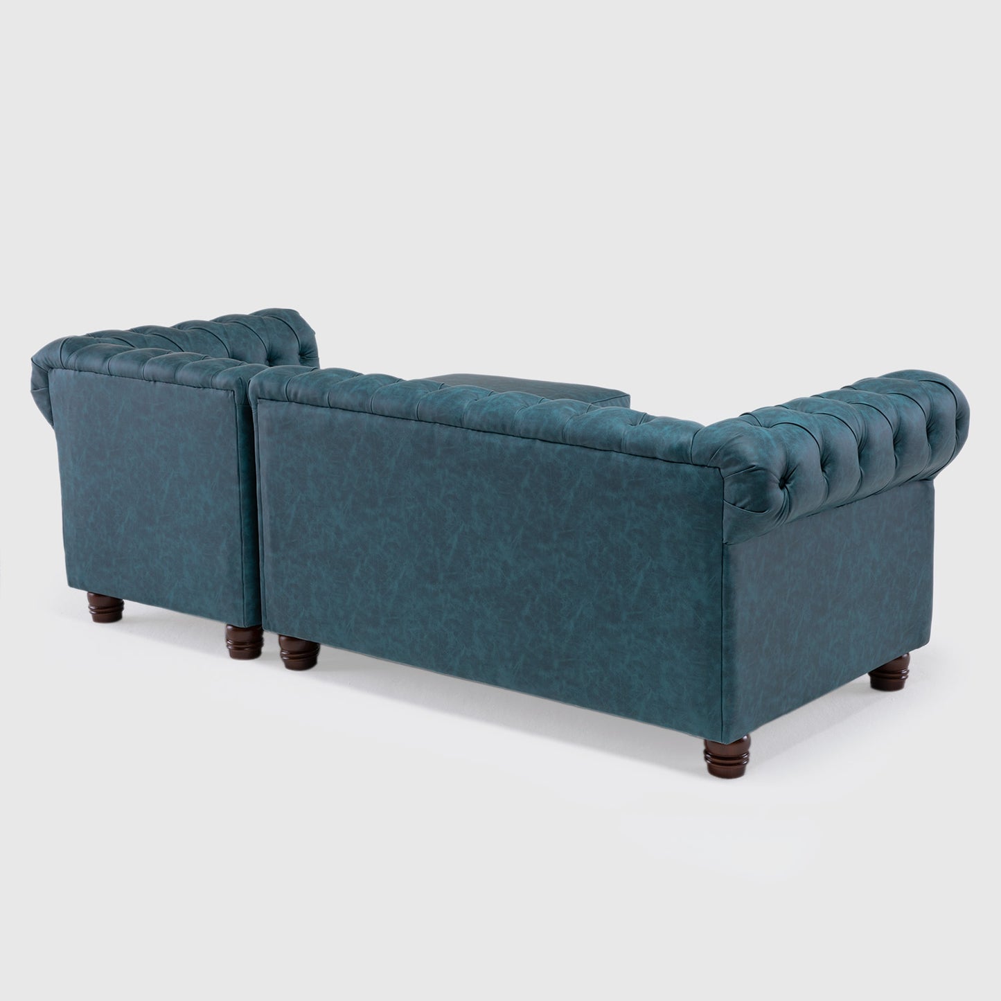 Seccional Chesterfield Skin Derecho