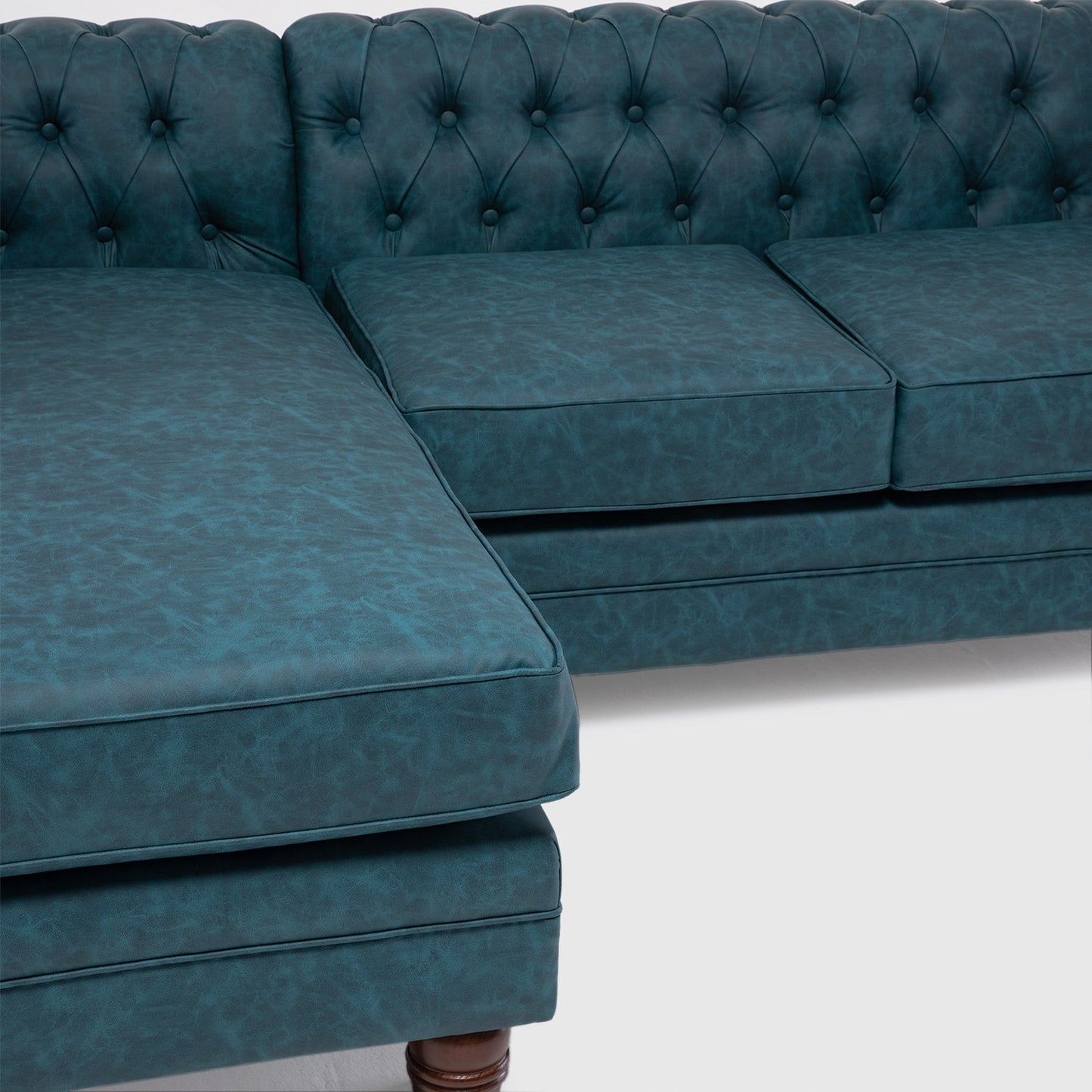 Seccional Chesterfield Skin Izquierdo
