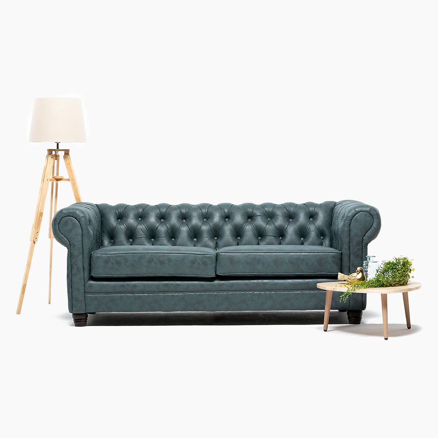 Sofá Chesterfield 3C Skin pu