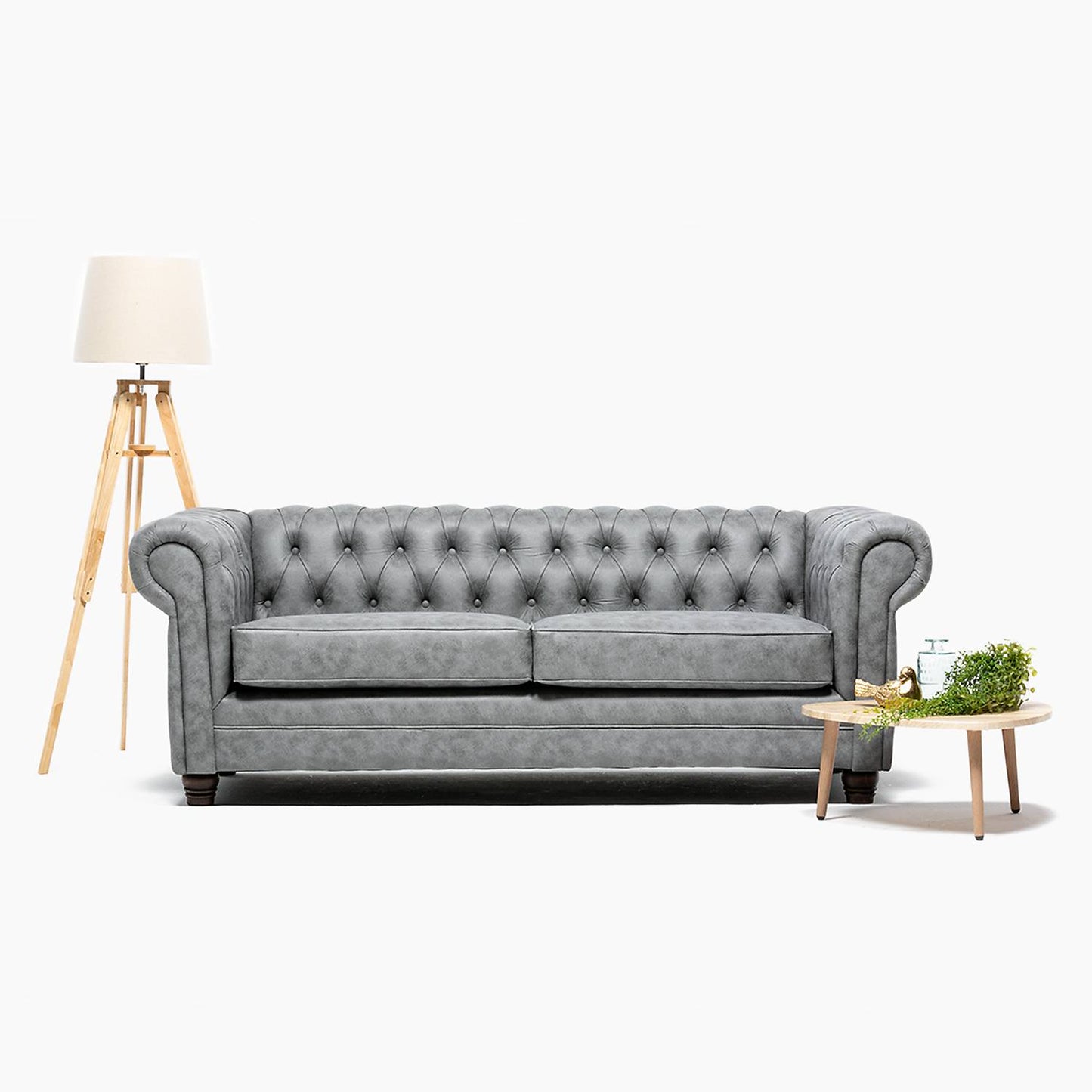 Sofá Chesterfield 3C Skin pu