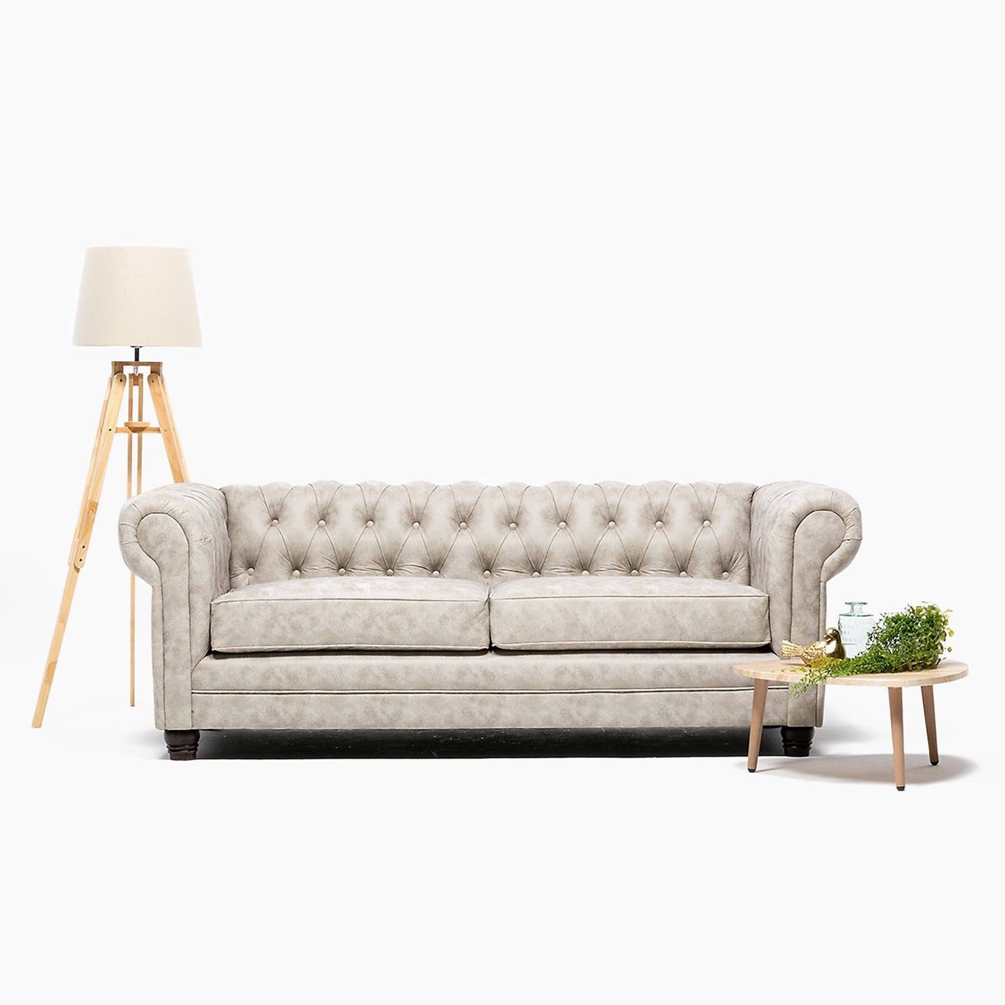 Sofá Chesterfield 3C Skin pu