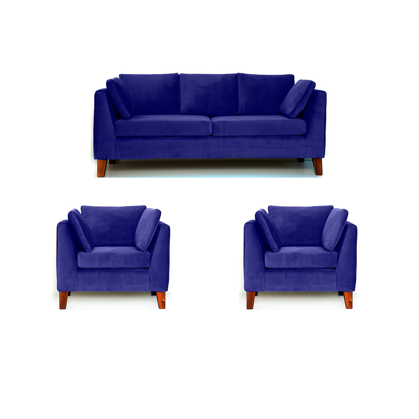 Sofá 3C + 2 Sillones Estocolmo