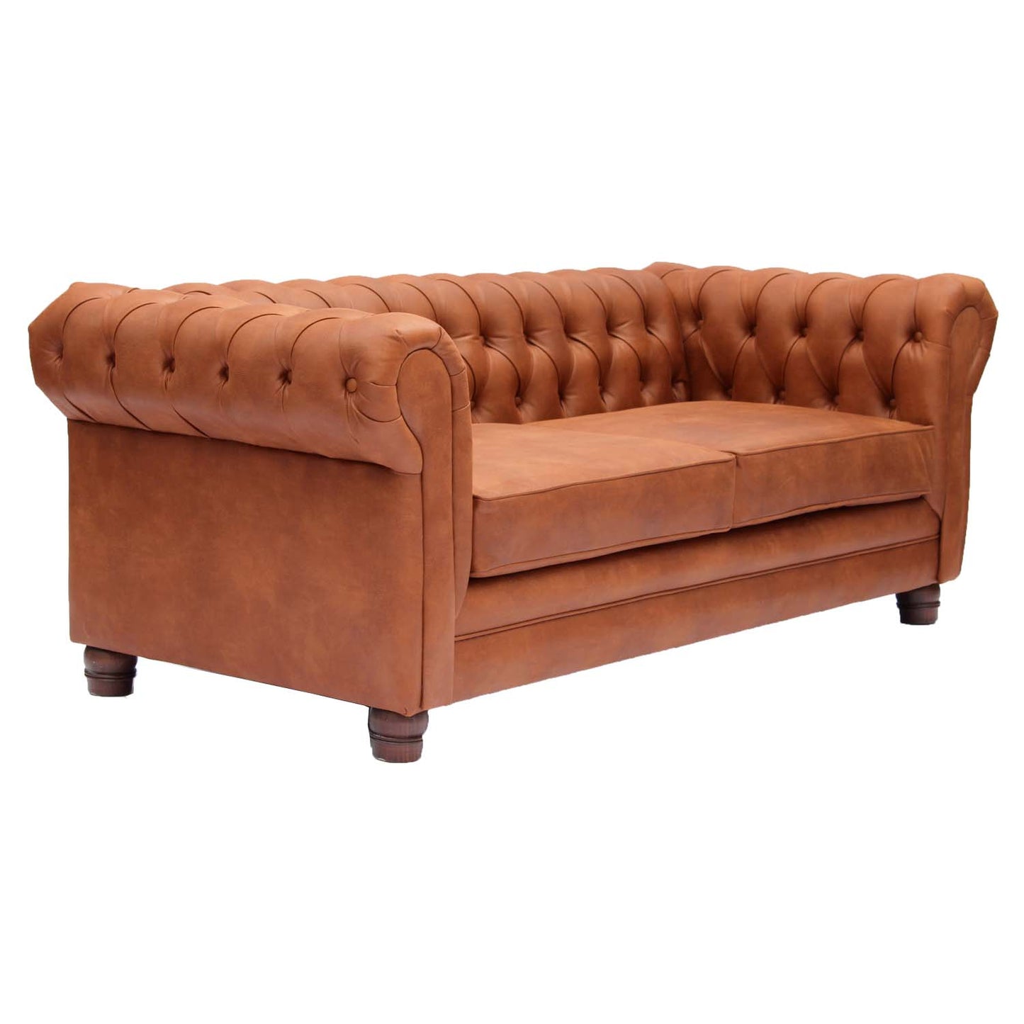 Sofá Chesterfield 3C Cuero Reciclado