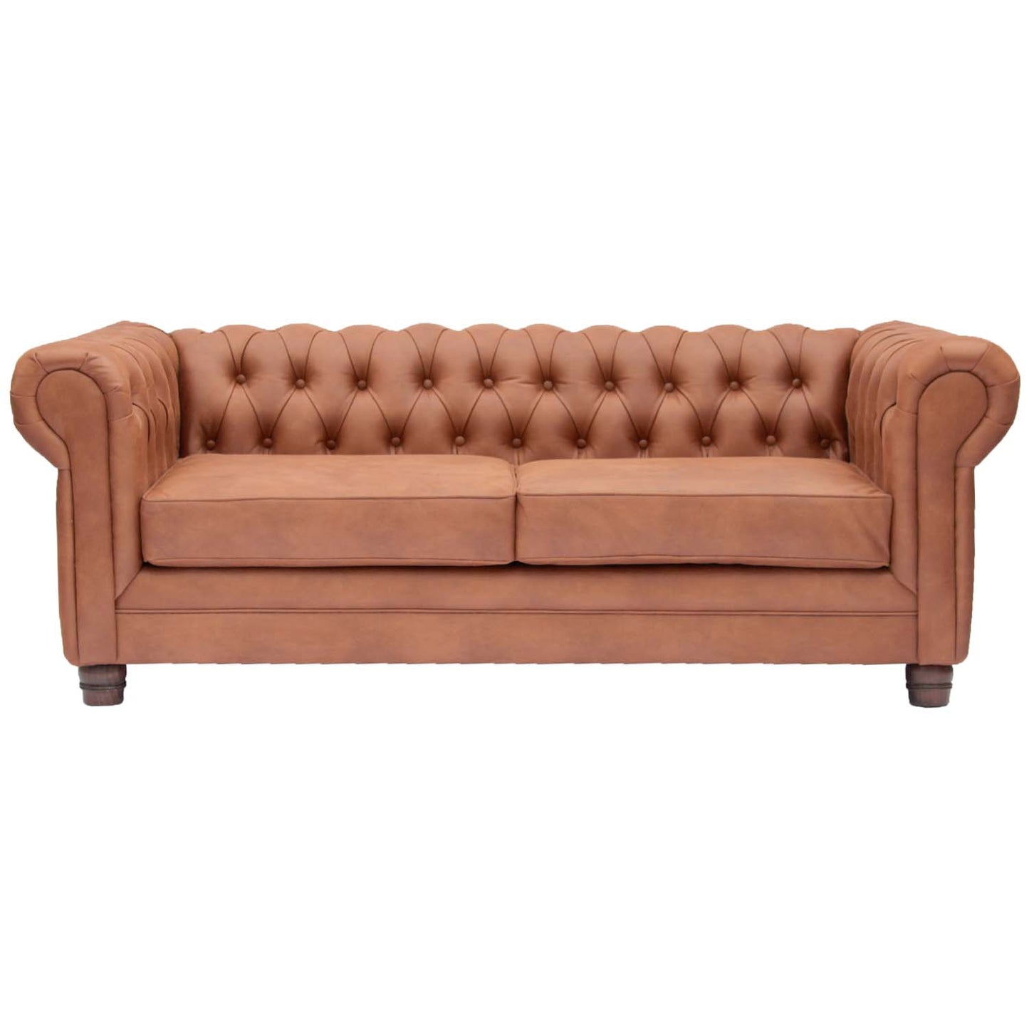 Sofá Chesterfield 3C Cuero Reciclado