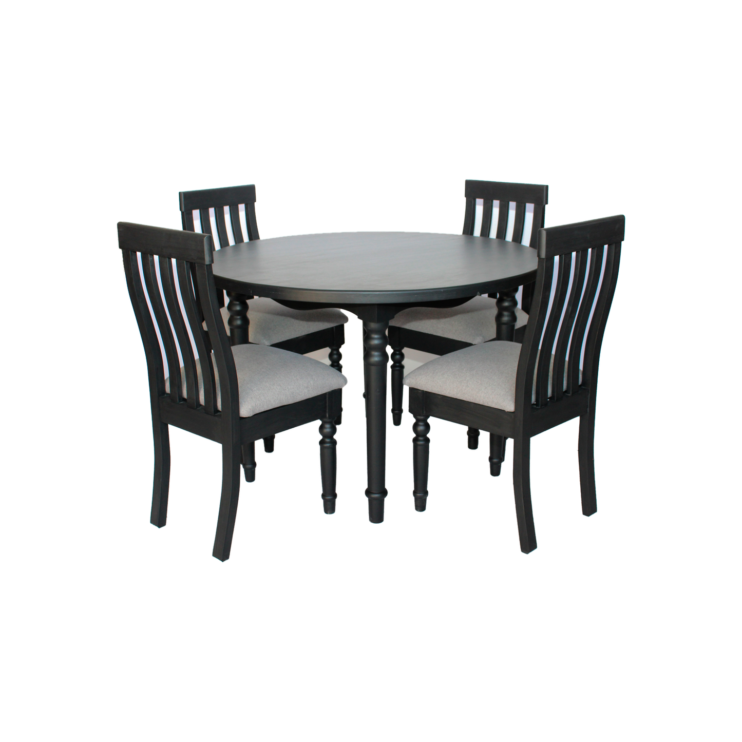 Juego Comedor Arles Redondo 4 Sillas