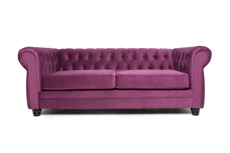Sofá Chesterfield 3C Felpa