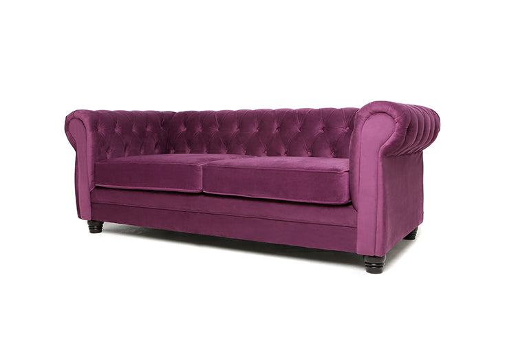Sofá Chesterfield 3C Felpa