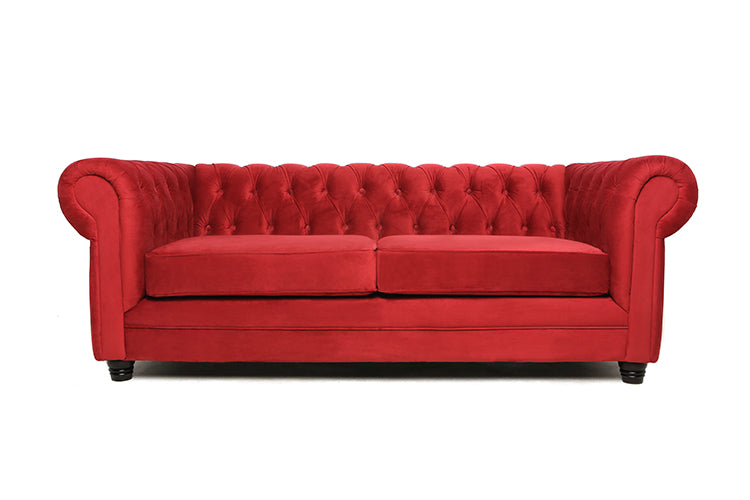 Sofá Chesterfield 3C Felpa