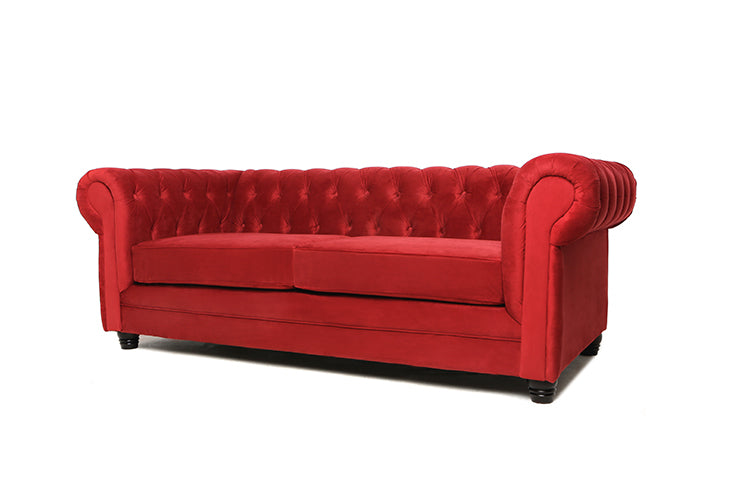 Sofá Chesterfield 3C Felpa