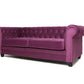 Sofá Chesterfield 3C Felpa
